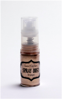 bronze dust spray